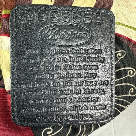 Brighton “Croc” Embossed Y2K 90’s Shoulder Bag - Picture 11 of 11